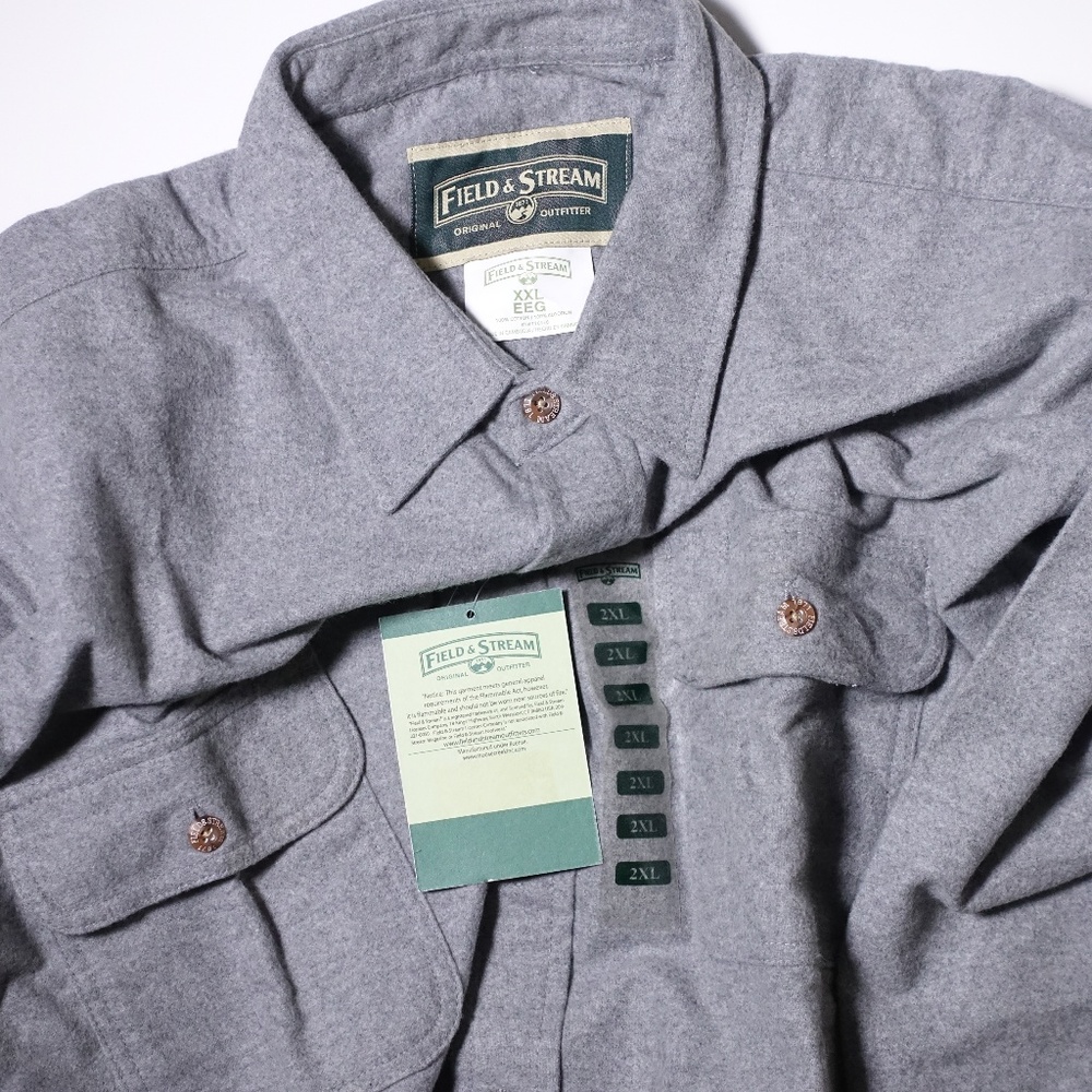 THICK Field & Stream long sleeve 100% cotton Shirt
